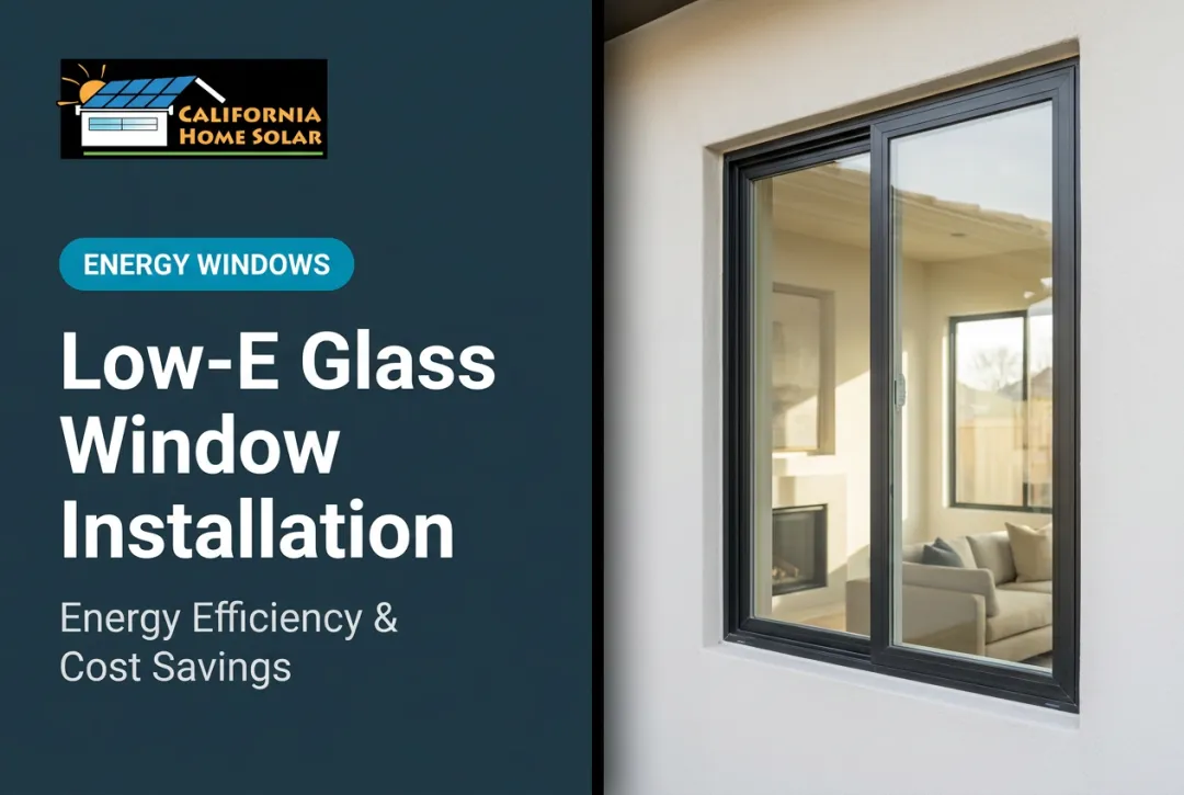 Low-E Glass Window Installation: Energy Efficiency & Cost Savings