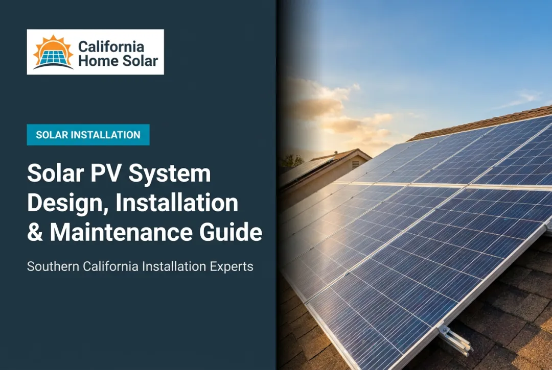 Solar PV System Design, Installation & Maintenance Guide