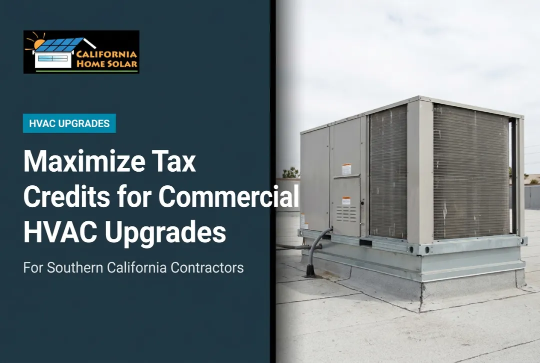 Maximize Tax Credits for Commercial HVAC Upgrades