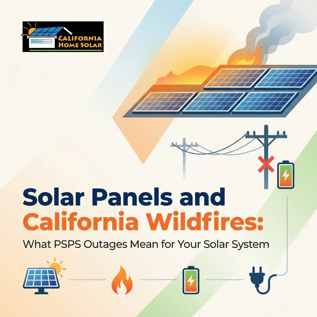 Solar Panels and California Wildfires: What PSPS Outages Mean for Your Solar System