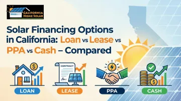 Cover image for Solar Financing Options in California: Loan vs Lease vs PPA vs Cash – Compared