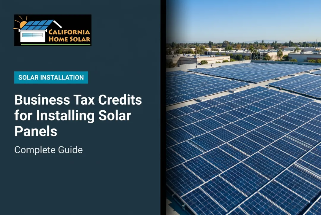Business Tax Credits for Installing Solar Panels: Complete Guide