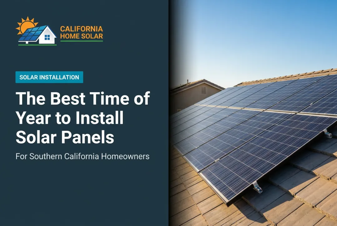 The Best Time of Year to Install Solar Panels