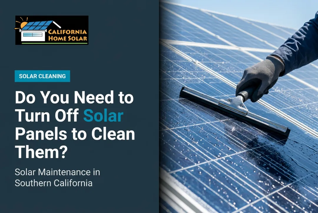 Do You Need to Turn Off Solar Panels to Clean Them?