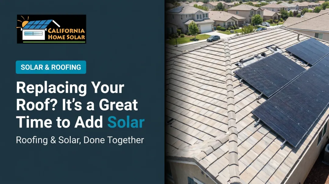 Replacing Your Roof? It's a Great Time to Add Solar