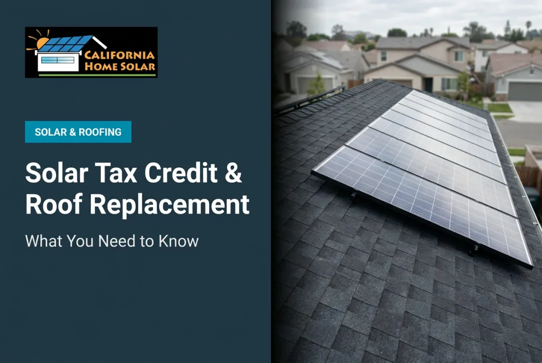 Solar Tax Credit & Roof Replacement: What You Need to Know