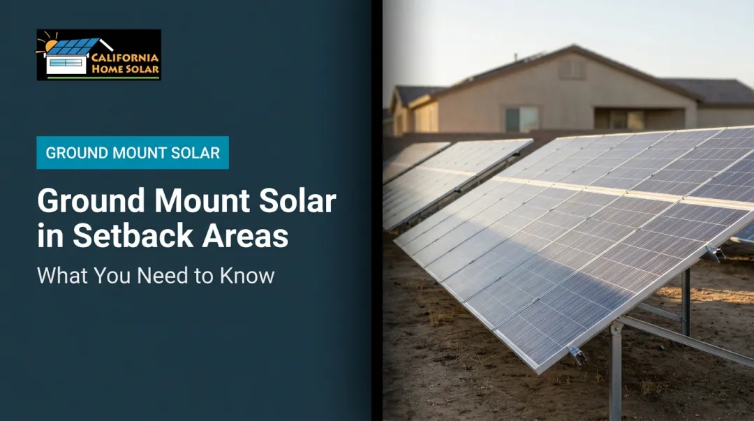 Ground Mount Solar in Setback Areas: What You Need to Know