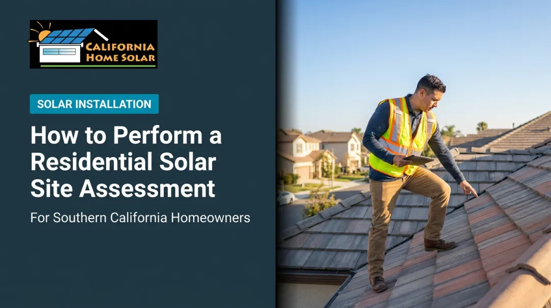 How to Perform a Residential Solar Site Assessment
