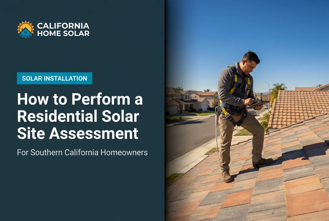 How to Perform a Residential Solar Site Assessment