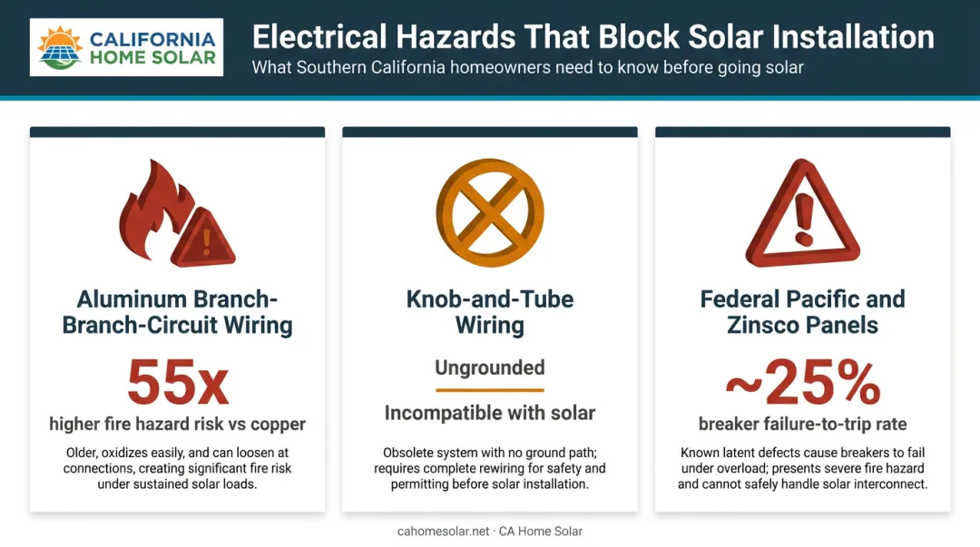 Three common electrical hazards in pre-1980 homes wiring and panel risks