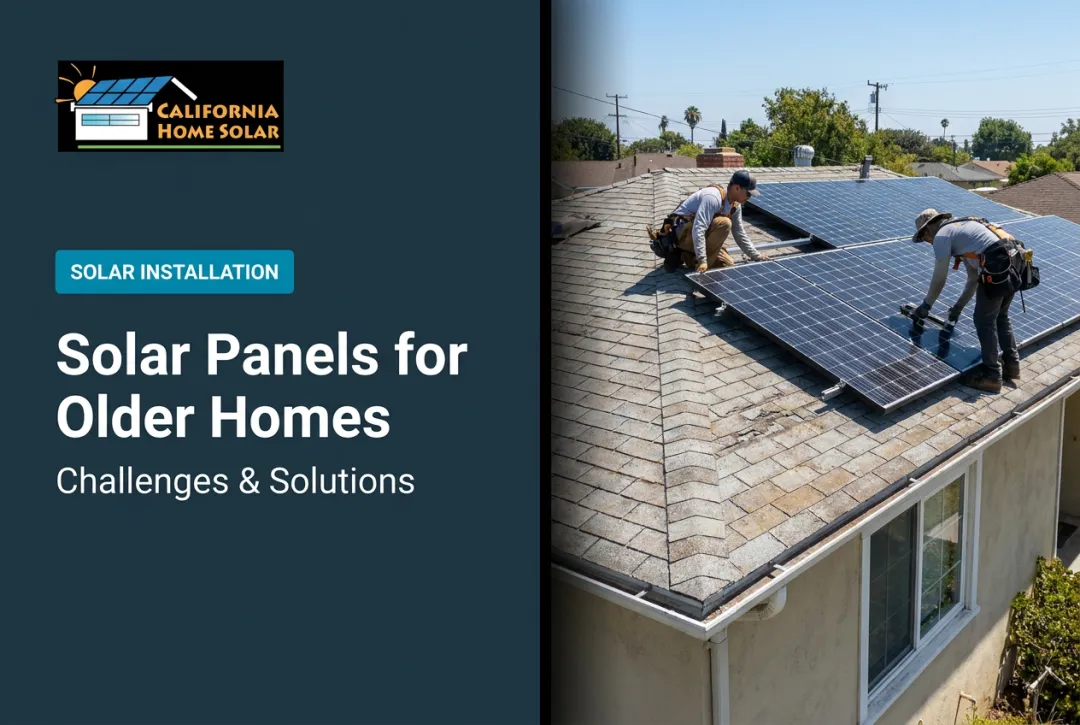 Solar Panels for Older Homes: Challenges & Solutions
