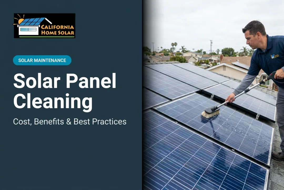 Solar Panel Cleaning: Cost, Benefits & Best Practices