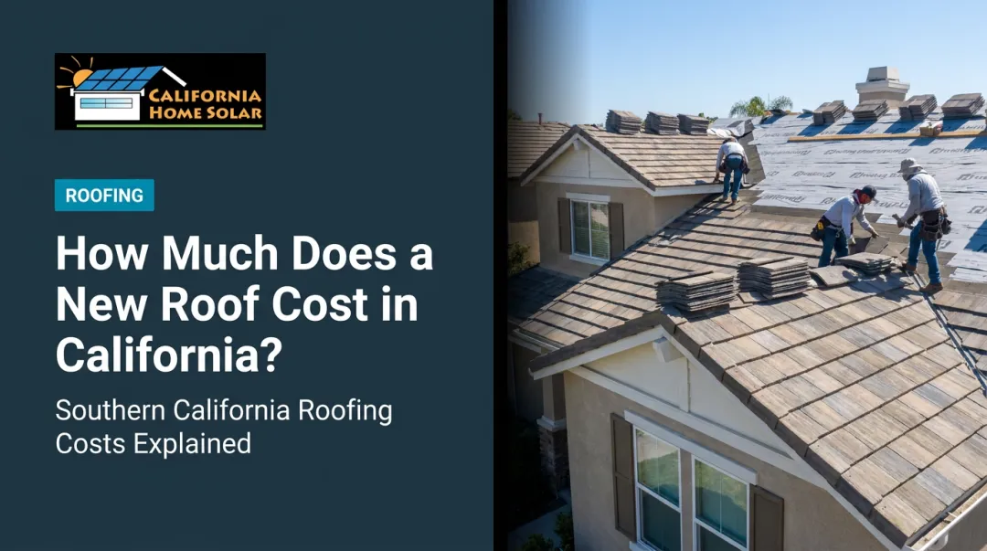 How Much Does a New Roof Cost in California?