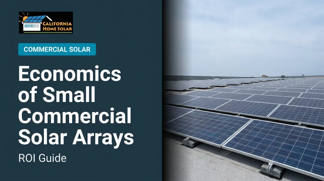 Economics of Small Commercial Solar Arrays: ROI Guide