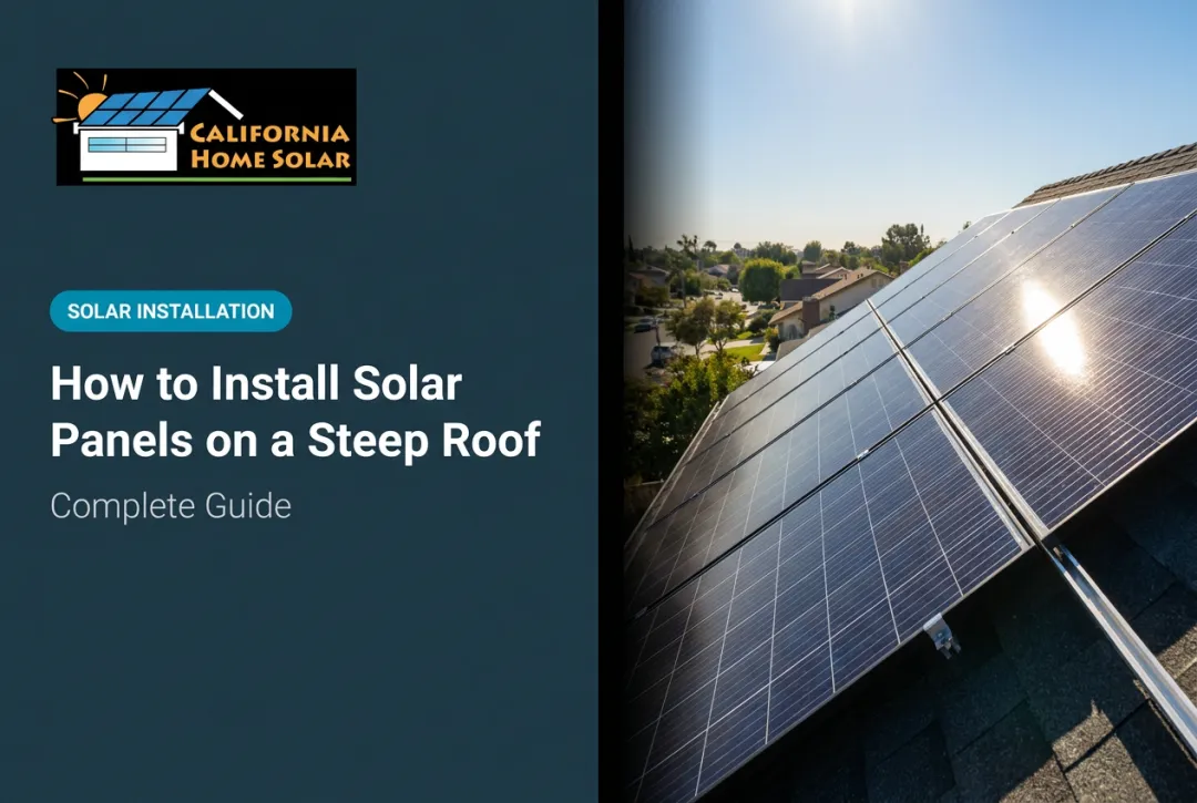 How to Install Solar Panels on a Steep Roof: Complete Guide