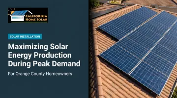 Maximizing Solar Energy Production During Peak Demand