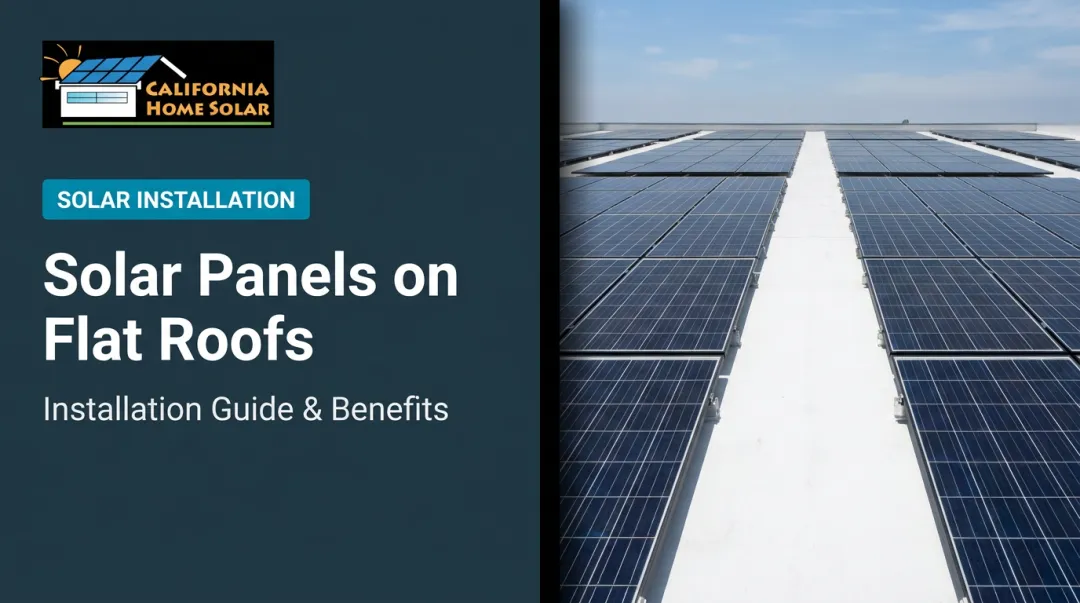 Solar Panels on Flat Roofs: Installation Guide & Benefits