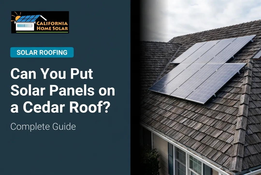 Can You Put Solar Panels on a Cedar Roof? Complete Guide