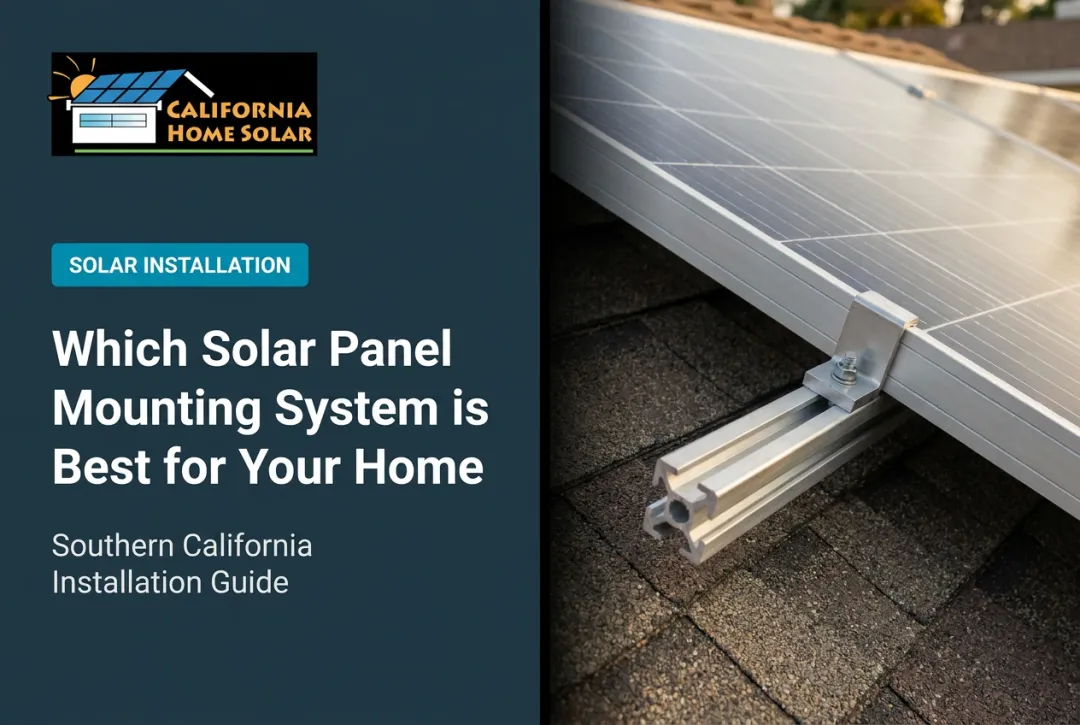 Which Solar Panel Mounting System is Best for Your Home