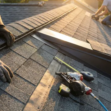 Modern energy-efficient roof installation showcasing advanced materials and professional workmanship