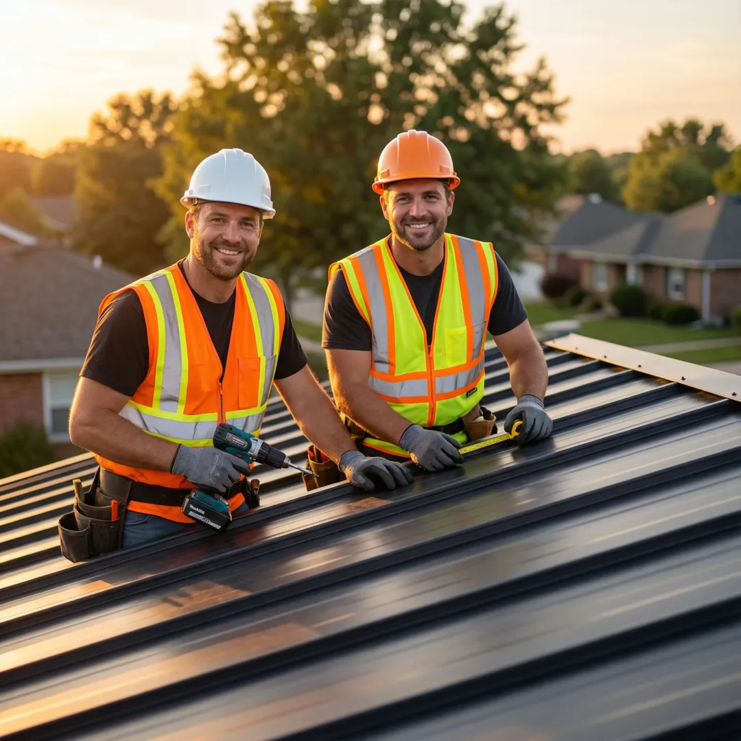 Professional roof remodeling project in Burbank showing modern roofing materials and expert installation