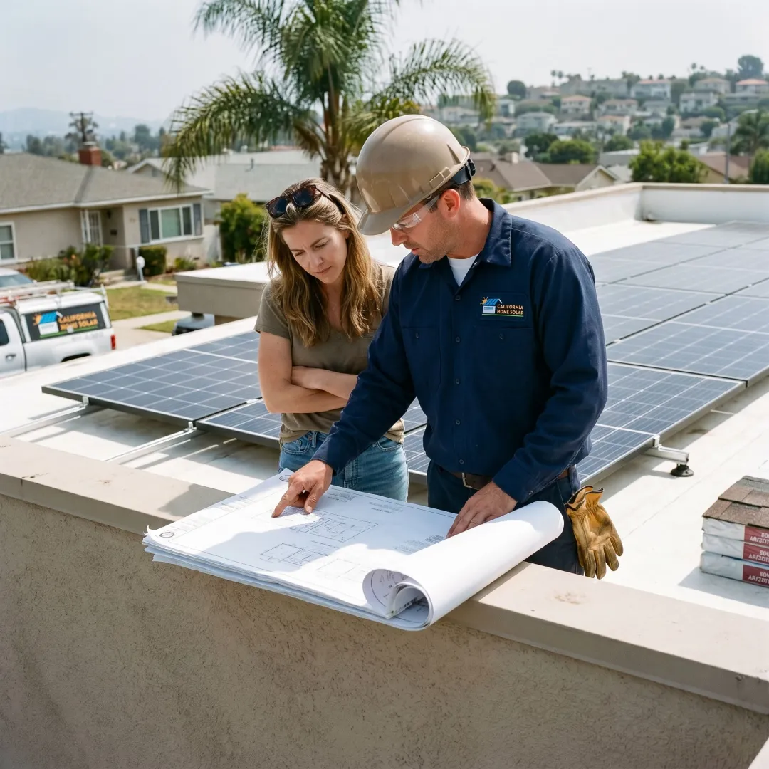 Roof and solar project planning