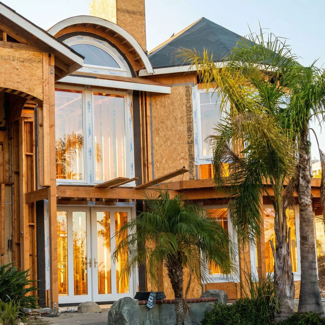 Modern energy-efficient windows installed in Santa Ana residential home