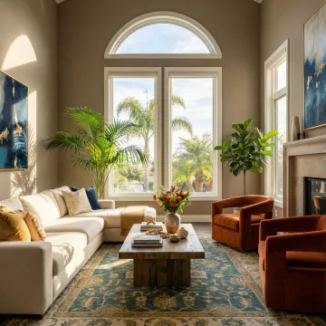 Modern energy-efficient windows installed in Torrance home showing improved comfort