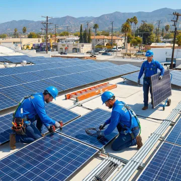 Five-Star Inglewood Commercial Solar Contractors for Lower Energy Costs