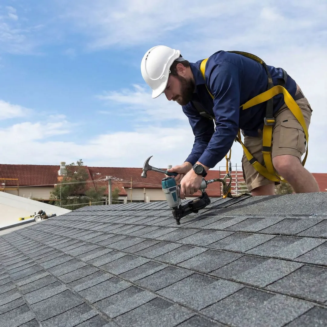 Professional roof remodeling project in Inglewood showing modern roofing materials and expert installation
