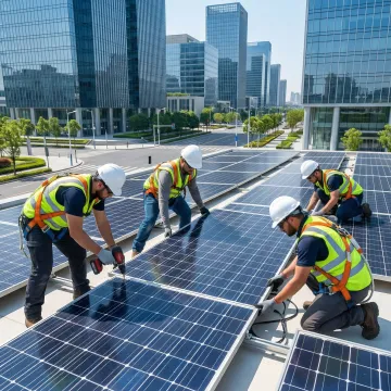 Five-Star El Monte Commercial Solar Contractors for Lower Energy Costs