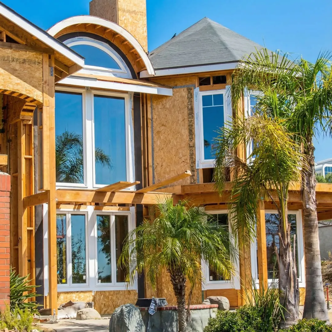 Modern energy-efficient windows installed in Costa Mesa residential property