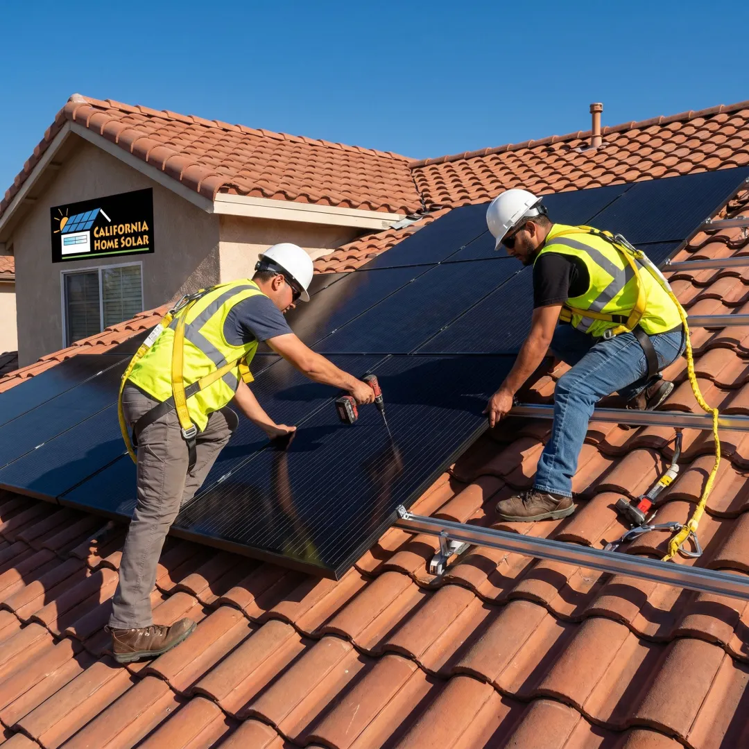 Residential Solar Panel Installation in Claremont