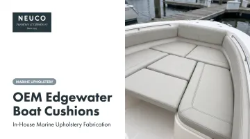 OEM Edgewater Boat Cushions