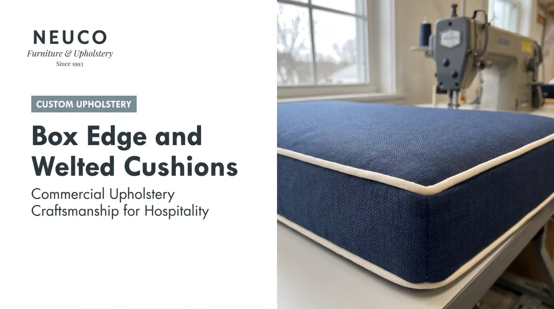 Box Edge and Welted Cushions