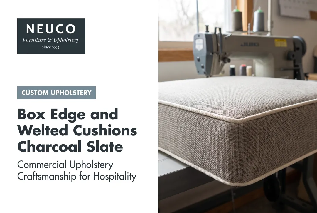 Box Edge and Welted Cushions