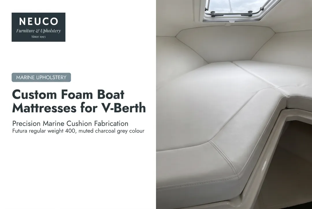Custom Foam Boat Mattresses for V-Berth