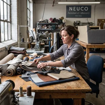 Fabric consultation for commercial sewing project