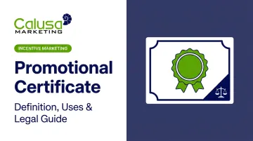 Promotional Certificate: Definition, Uses &amp; Legal Guide
