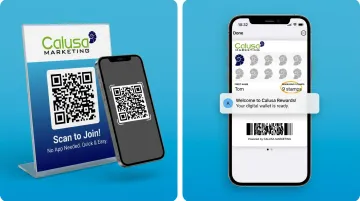 Calusa Marketing cloud based employee reward platform enrollment interface