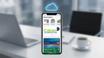 Calusa Marketing digital wallet loyalty card and travel incentive rewards