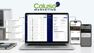 Dealer CRM dashboard integrated with digital loyalty rewards platform