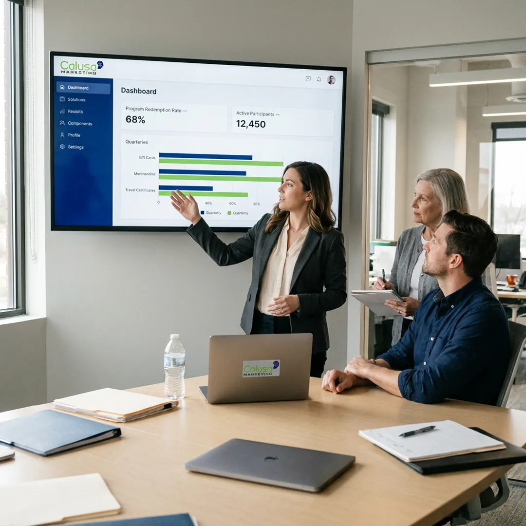 Team planning employee rewards program