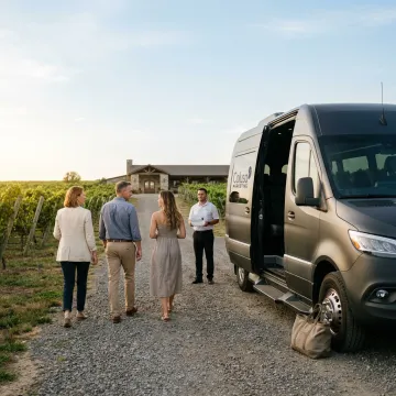 Wine Tour Transportation & Shuttle Services — High-End Incentive Travel