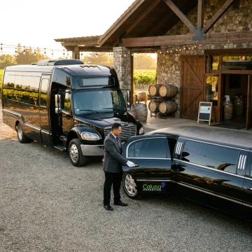 Winery Tour Party Bus & Limo Packages — High-End Incentive Travel