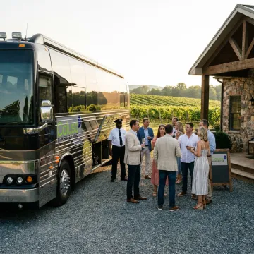 Virginia Winery Tours & Private Bus Tours — High-End Incentive Travel