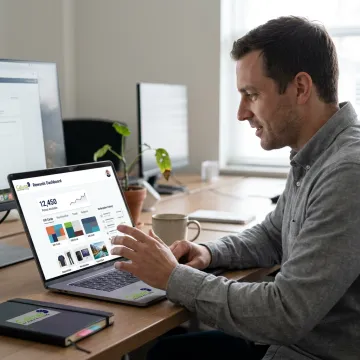 Rewards platform dashboard with gift cards and merchandise