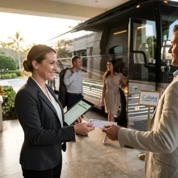 VIP travel concierge coordinating luxury incentive tour