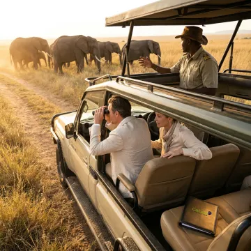 VIP client Africa experience