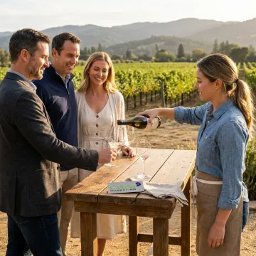 Saratoga Winery Tours & Tasting Experiences — High-End Incentive Travel